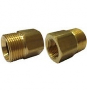 Переходник М22внеш - 1/4внут, 400bar, латунь