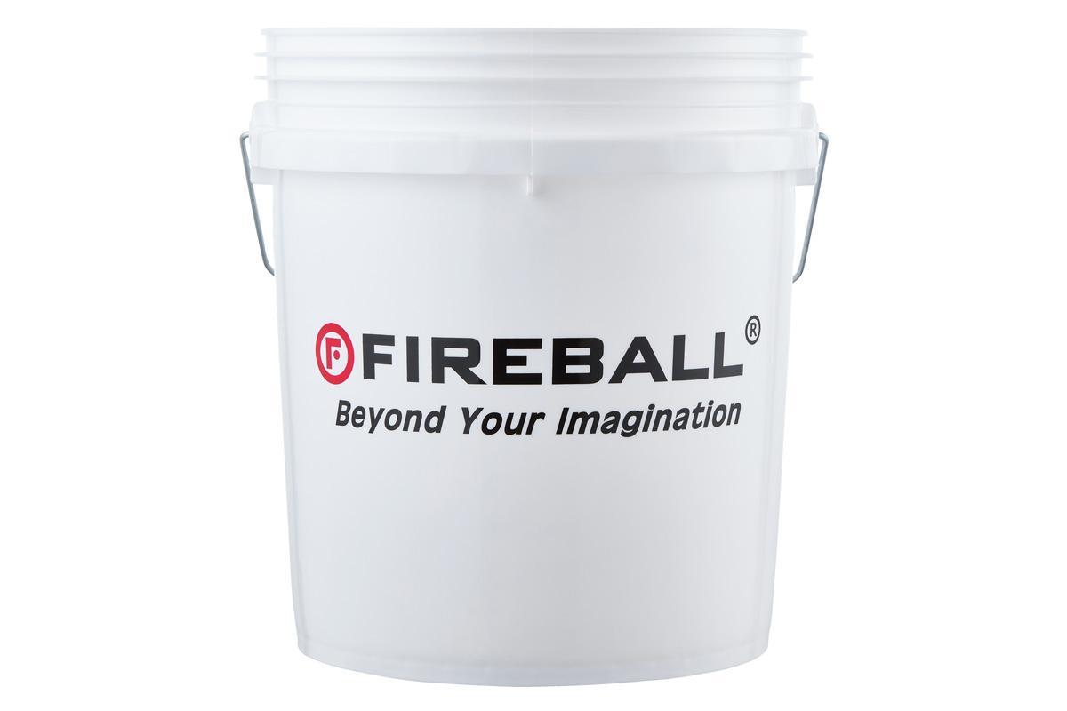 FIREBALL Ведро для мойки автомобиля 18л (Цвет Белый)