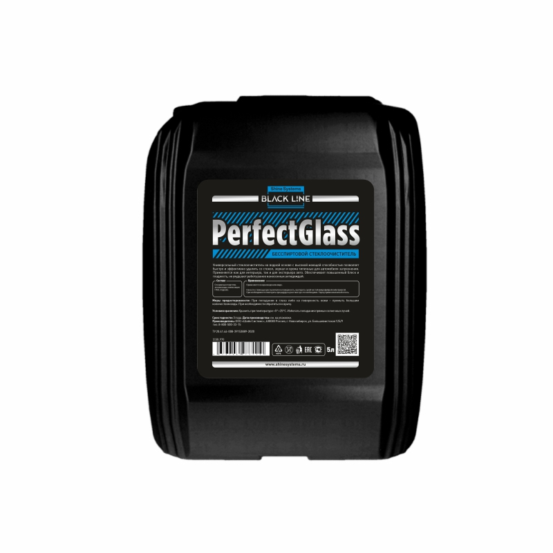 Бесспиртовой стеклоочиститель Shine Systems BL PerfectGlass (Объем 5л)