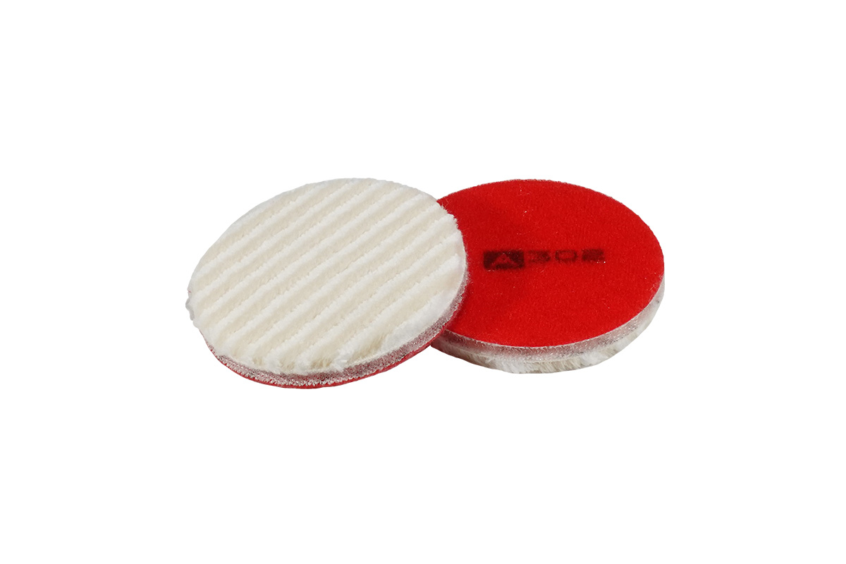 Гибридный полировальник (шерсть/микрофибра) MICROWOOL PAD (Диаметр 80 мм)
