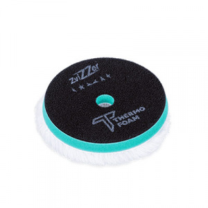 ZviZZer THERMO WOOL 30mm RO меховой круг, твердый интерфейс зеленый. Комплект 2шт
