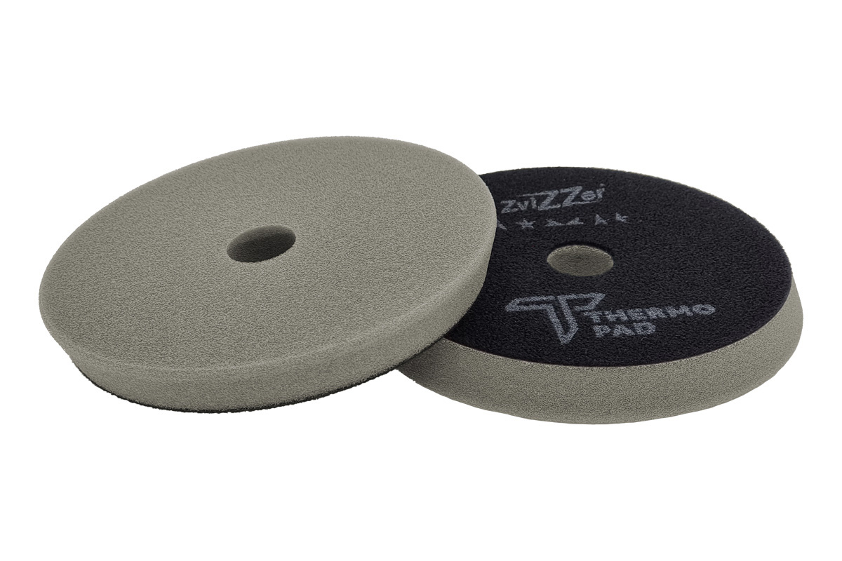 ZviZZer THERMO PAD - СЕРЫЙ твердый полировальный круг. Комплект 2 шт