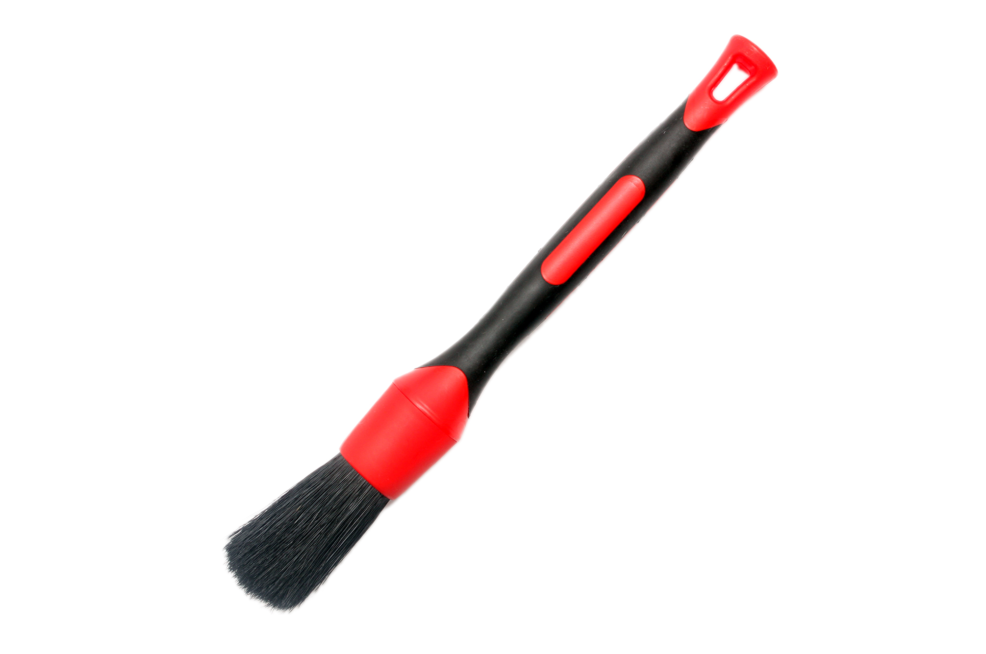 Glosswork Premium Detailing Brush Кисть с прорезиненной ручкой 29мм (Цвет Искусст. ворс черный)