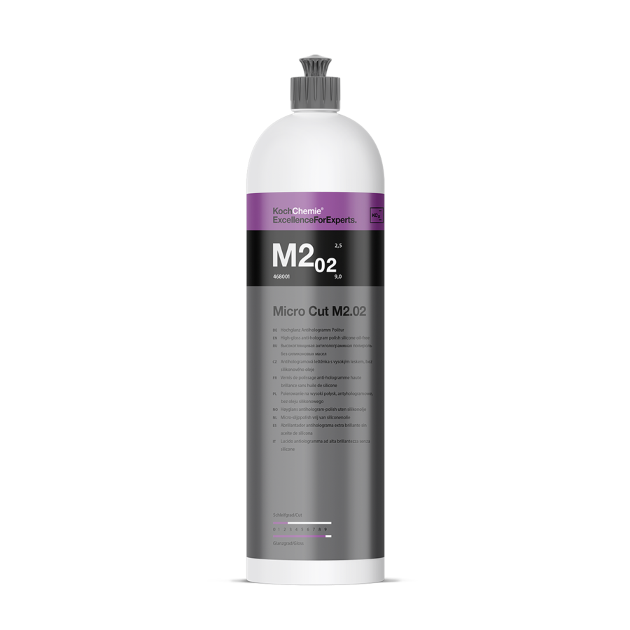 Micro Cut M2.02 - Высокоглянцевая антиголограммная паста (Объем 1л)