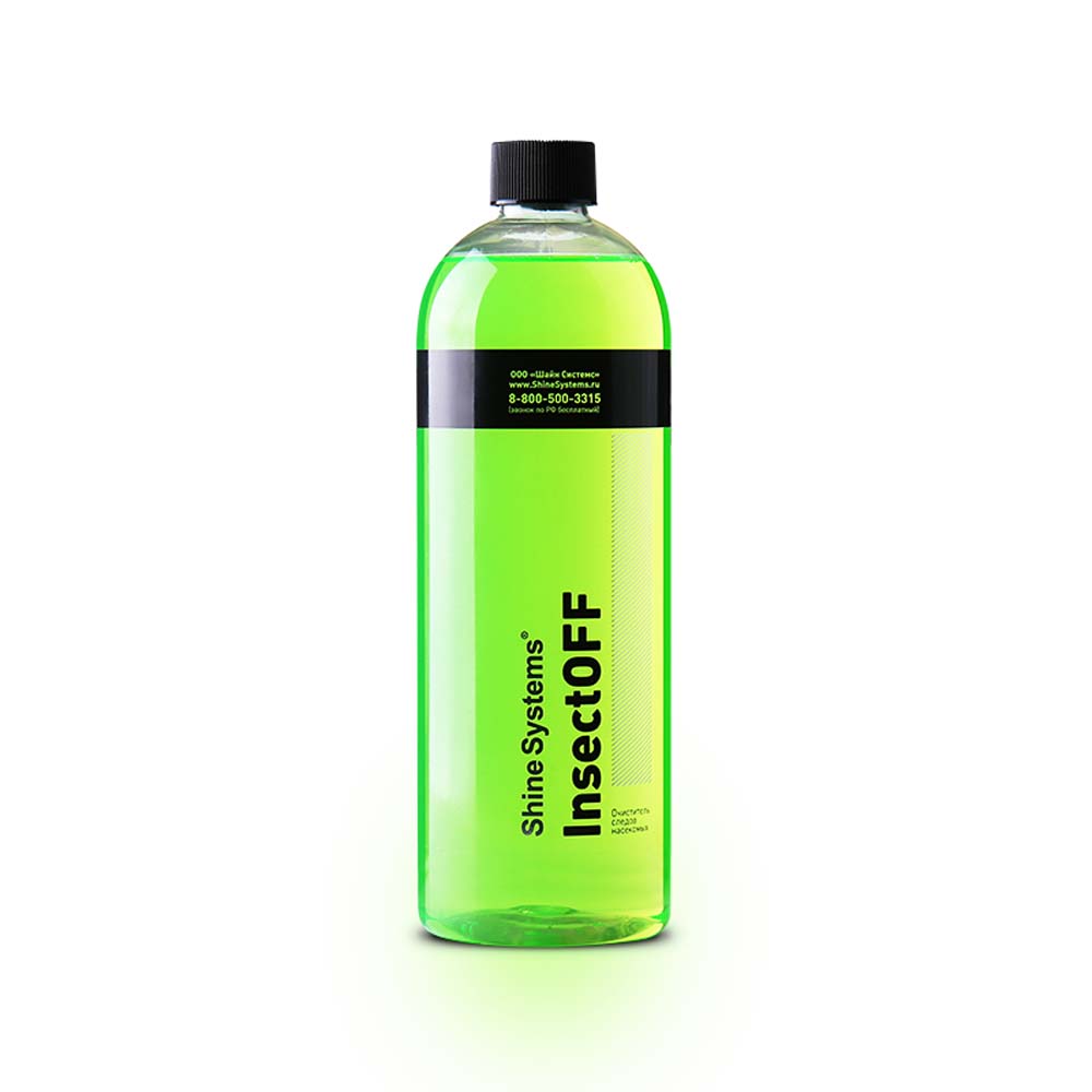 Shine Systems InsectOFF очиститель следов насекомых (Объем 750 мл)