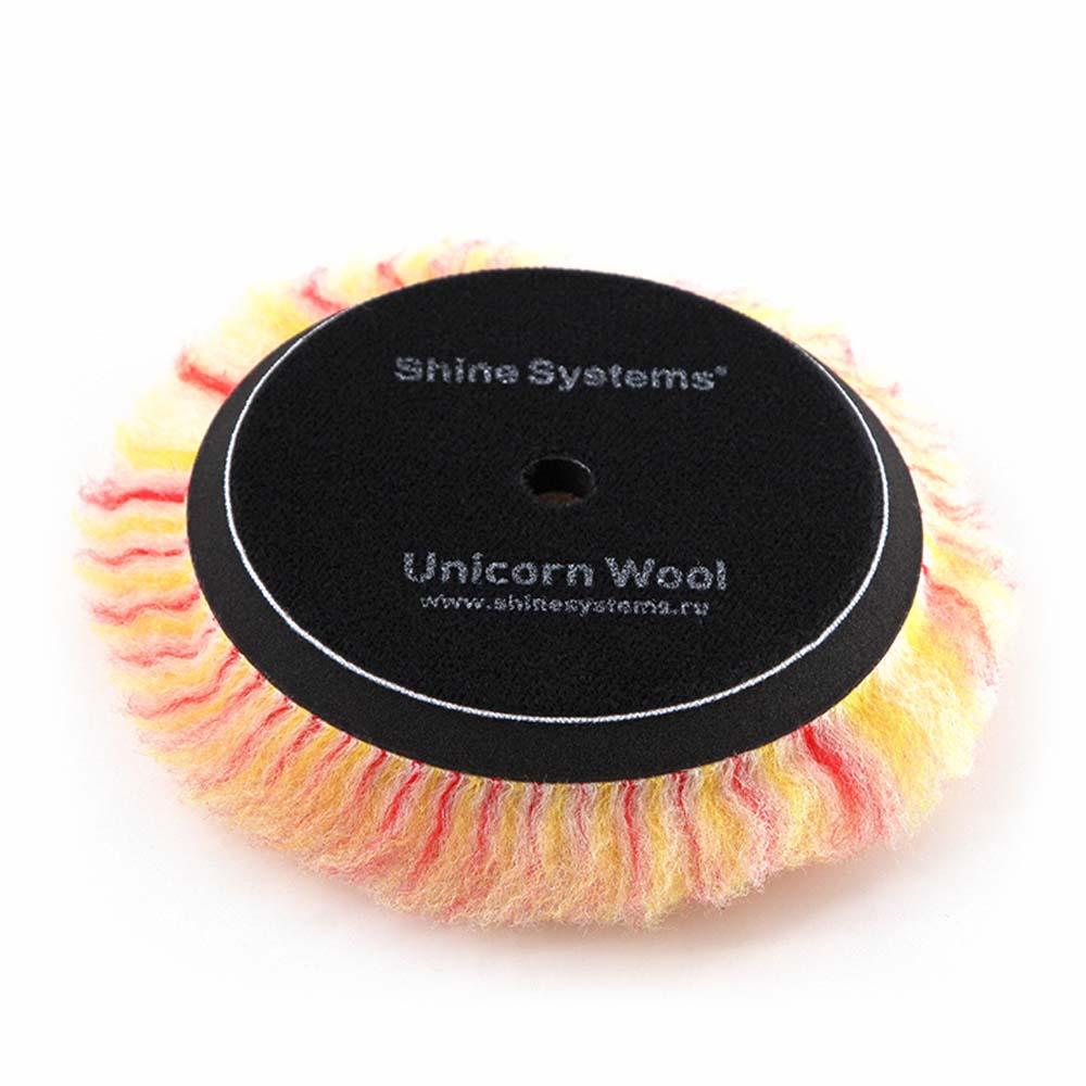 Полировальный круг из цветного меха Unicorn Wool Pad