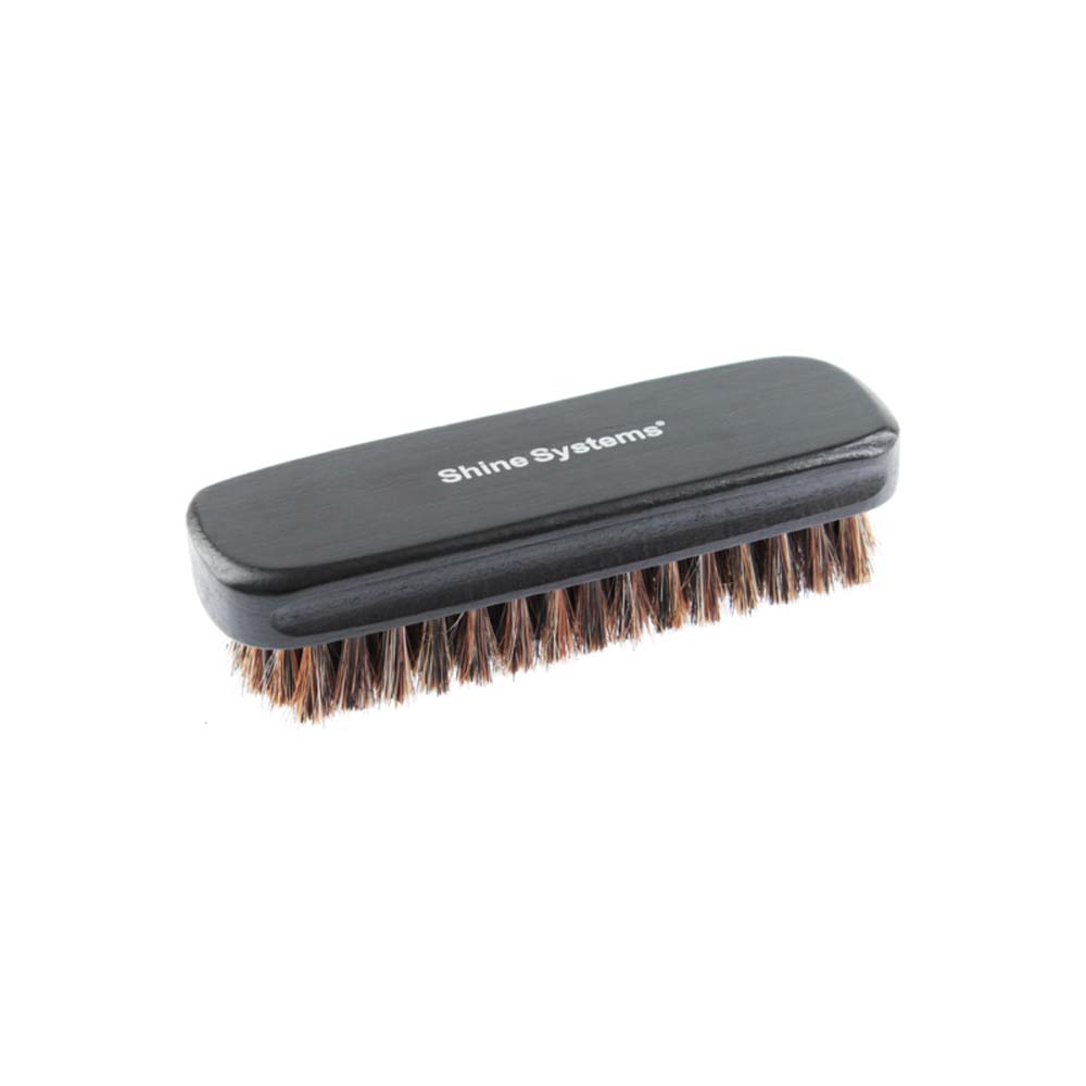 Shine Systems Leather Brush щетка с натуральной щетиной